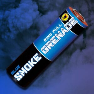 Blue Smoke Grenade available at Sky Candy Fireworks