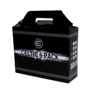 Celtic 6 pack available at Sky Candy Fireworks