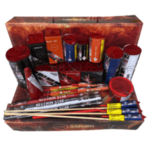 Saturn Selection Box available at Sky Candy Fireworks