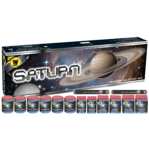 Saturn Selection Box by Black Cat available at Sky Candy Fireworks