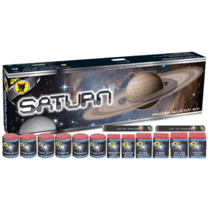 Saturn Selection Box by Black Cat available at Sky Candy Fireworks