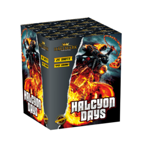 Halcyon Days available at Sky Candy Fireworks